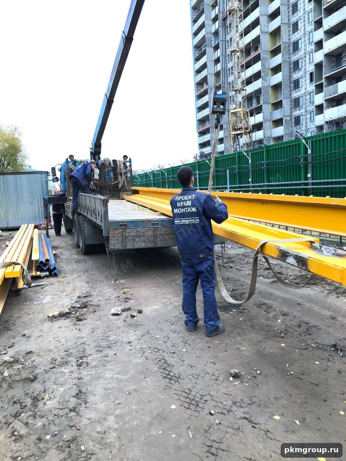 Приёмка и разгрузка узлов на площадке — отдельная позиция сметы — ПроектКранМонтаж Приёмка и разгрузка узлов на площадке — отдельная позиция сметы